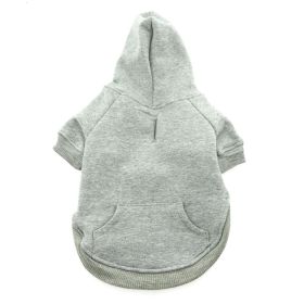 Flex-Fit Dog Hoodie (Color: Gray, size: X-Small)