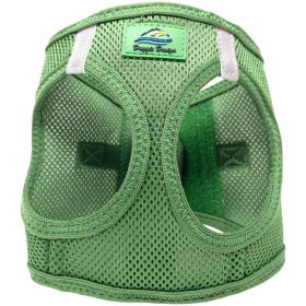 American River Solid Ultra Choke Free Dog Harness (Color: Dark Forest Green, size: L)