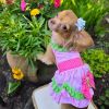 hWatermelon Dog Harness Dress by Doggie Design