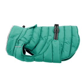 Alpine Extreme Weather Puffer Coat (Color: Arcadia, size: small)